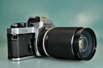 Nikon FE2 + Nikkor zoom 35-135mm AIS, Audio, Tv en Foto, Fotocamera's Analoog, Spiegelreflex, Ophalen of Verzenden, Zo goed als nieuw