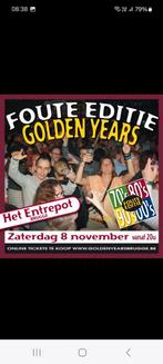 4 tickets foute editie golden years Brugge
