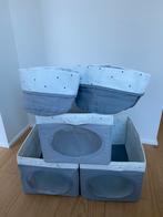 Lot de 5 paniers en tissu, Enfants & Bébés, Enlèvement ou Envoi, Comme neuf