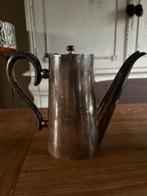Oude verzilverde koffiepot, Antiek en Kunst, Ophalen of Verzenden