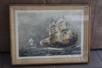 Œuvre de A Lemoine - Navires de guerre - 79x59 cm, Enlèvement