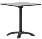 Hartman kantelbare bistrotafel 68x68cm NIEUW IN VERPAKKING, Tuin en Terras, Ophalen, Nieuw, Vierkant, Overige materialen
