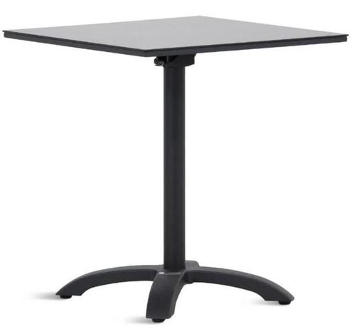 Hartman kantelbare bistrotafel 68x68cm NIEUW IN VERPAKKING, Tuin en Terras, Tuintafels, Nieuw, Vierkant, Overige materialen, Ophalen