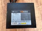 Corsair VS 650 Voeding Computer 600Watt, Computers en Software, Ophalen, Zo goed als nieuw