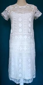 Elegante nieuwe jurk LIU-JO met voering.Italiaanse maat 40., Nieuw, Onder de knie, Liu Jo, Wit