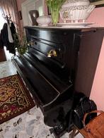 Antieke piano, Muziek en Instrumenten, Piano's, Ophalen, Gebruikt, Zwart, Piano