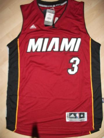 Miami Heat Retro Jersey Wade maat: L beschikbaar voor biedingen
