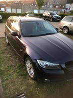 E91 318d motor kapot start niet, Auto's, BMW, Automaat, Euro 5, Achterwielaandrijving, Zwart