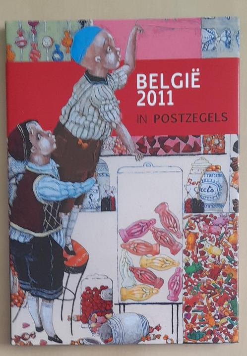 Année 2011 : filatelieboek - Belgïe 2011 in postzegels - BIE, Postzegels en Munten, Postzegels | Europa | België, Europa, Ophalen of Verzenden