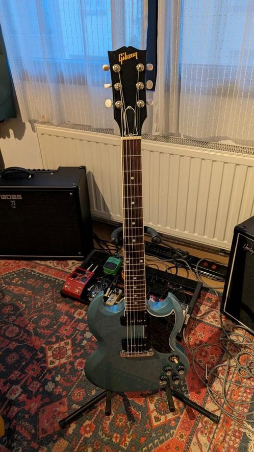 Gibson Les Paul Special Faded Pelham Blue, Muziek en Instrumenten, Snaarinstrumenten | Gitaren | Elektrisch, Zo goed als nieuw
