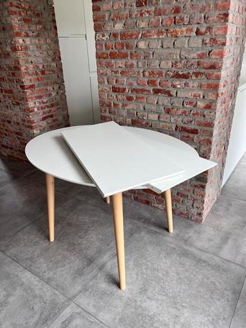 Tafel ovaal- verlengbaar-scandivisch beschikbaar voor biedingen