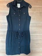 Mouwloos kleedje medium met drukknoppen, Maat 38/40 (M), Blauw, Ophalen of Verzenden, Zo goed als nieuw