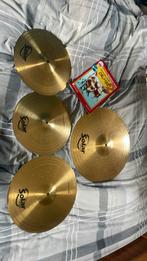 Cymbalen beginner set sabian solar + methode voor drumset 2, Muziek en Instrumenten, Drumstellen en Slagwerk, Ophalen, Nieuw