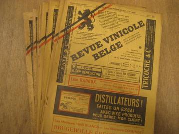 Revue Vinicole Belge beschikbaar voor biedingen