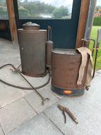 Koperen rugsproeiers, Ophalen, Koper