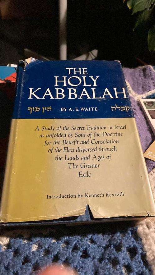 The Holy Kabbalah - A.E. Waite, Livres, Ésotérisme & Spiritualité, Comme neuf, Enlèvement ou Envoi