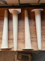 Meubel poten hout 4 stuks NIEUW, Nieuw, Minder dan 100 cm, Overige houtsoorten, Ophalen