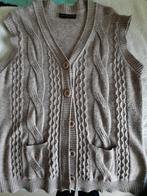 Gilet pour femme, neuf, couleur beige, taille L, Enlèvement ou Envoi, Neuf, Taille 46/48 (XL) ou plus grande, Beige