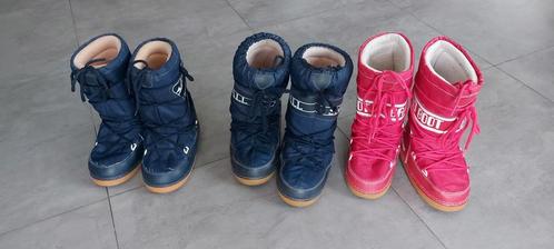 3 equivalenten Moon Boots maat 35-37, Kleding | Dames, Schoenen, Gedragen, Snowboots, Blauw, Ophalen of Verzenden