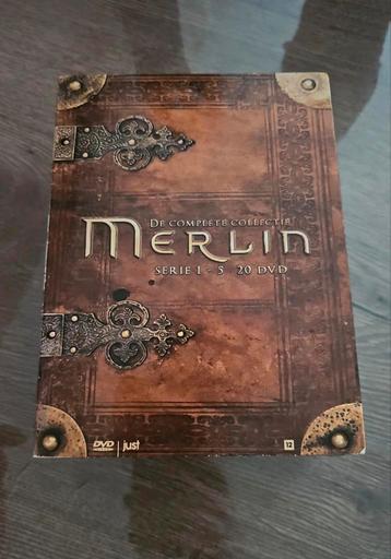 Nieuwe volledige dvd collectie van Merlin 1-5 luxe uitgave  beschikbaar voor biedingen