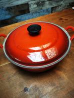 Le creuset faitout 28cm, Ophalen of Verzenden, Gebruikt