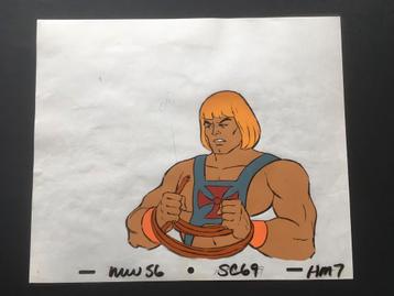 Cellule d'animation He-Man, originale des années 80