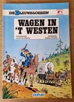 De Blauwbloezen - Wagen in 't Westen - 1(2003) Strip, Boeken, Ophalen of Verzenden, Zo goed als nieuw, Louis Sa, Eén stripboek