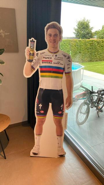 Remco Evenepoel in karton