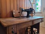 Antieke Singer trapnaaimachine – werkend en/of decoratief, Antiek en Kunst, Ophalen