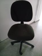 chaise de bureau, Ophalen, Zo goed als nieuw, Zwart, Bureaustoel