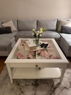 Table basse IKEA avec verre, Huis en Inrichting, Ophalen, Zo goed als nieuw, Glas