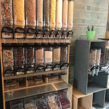 Kast met silo's voor bulk, Articles professionnels, Enlèvement, Utilisé, Mobilier