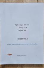 VBTL Oplossingen statistiek Leerweg 4-5 Leerplan AB hoofdstu, Ophalen, Nieuw