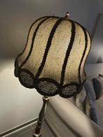 Vloerlamp vintage met prachtige lampenkap 1.70 m, Huis en Inrichting, Lampen | Vloerlampen, Ophalen, Hout