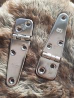 scharnieren rvs, Doe-het-zelf en Bouw, Ophalen of Verzenden, Nieuw, Inox, Scharnier