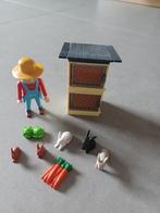 boer en konijnen, Kinderen en Baby's, Speelgoed | Playmobil, Ophalen, Gebruikt