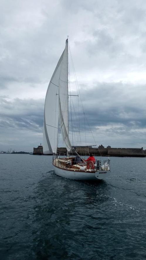 Zeilboot Cornu 11.3m, Watersport en Boten, Kajuitzeilboten en Zeiljachten, Gebruikt, Tourjacht of Cruiser, Hout, 9 tot 12 meter