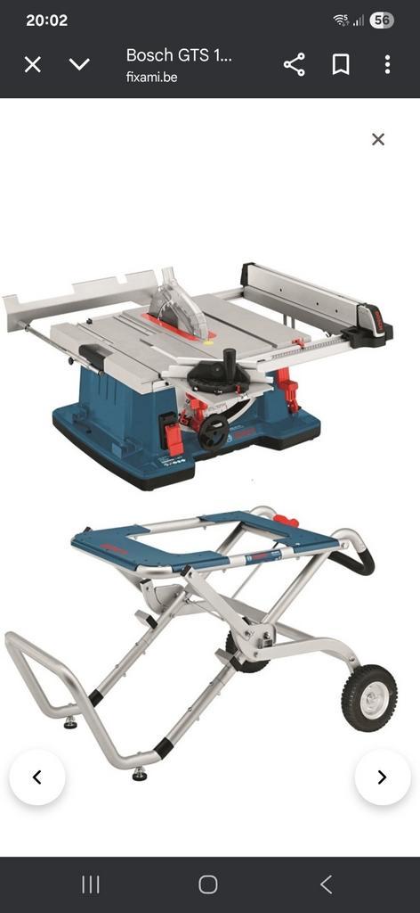 Scie circulaire sur table Bosch à vendre, Doe-het-zelf en Bouw, Gereedschap | Zaagmachines, Zo goed als nieuw, Cirkelzaag, Ophalen