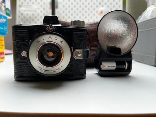 Agfa Clack camera (1954-1965), Audio, Tv en Foto, Fotocamera's Analoog, Gebruikt, Compact, Overige Merken, Ophalen