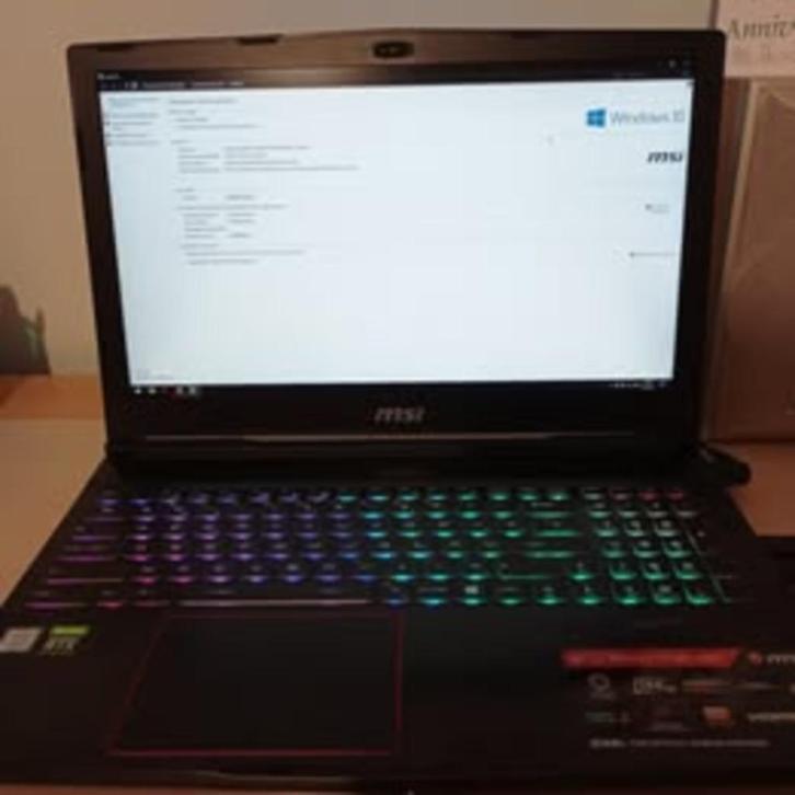 MSI GE63 RTX 2060 // 1,5 TO Stockage// Etat NEUF !!, Computers en Software, Windows Laptops, Nieuw, SSD, Ophalen
