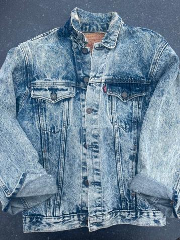Levi’s retro vintage jeansjas spijkervest maat small, Enlèvement