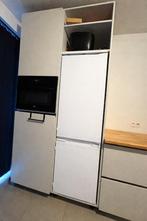 Grijze keuken zonder toestellen, Huis en Inrichting, Keuken | Complete keukens, Ophalen, Hoekkeuken, Zo goed als nieuw, Grijs