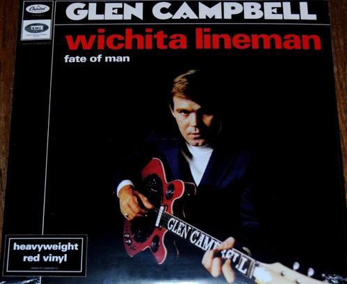 GLEN CAMPBELL - Wichita Lineman 7" NEW RED VINYL EMI 2016, CD & DVD, Vinyles | Rock, Neuf, dans son emballage, Rock and Roll, Autres formats