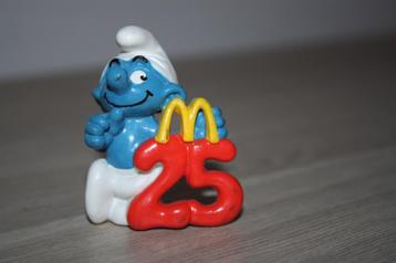 25 jaar MC donalds , Peyo 1996 , als nieuw figuurtje beschikbaar voor biedingen