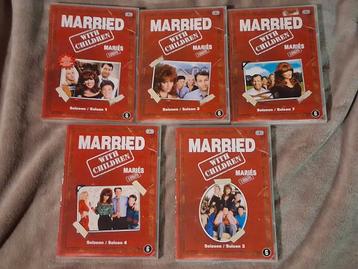 Dvd-boxen Married... with children, 5 volledige seizoenen  beschikbaar voor biedingen