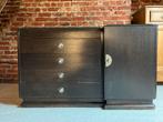 Commode + 2 nachtkastjes, Huis en Inrichting, Kasten | Roldeurkasten en Archiefkasten, Ophalen, Gebruikt, Overige houtsoorten