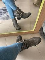 Enkellaarzen 40, Kleding | Dames, Lage of Enkellaarzen, Ophalen of Verzenden, Zo goed als nieuw, Grijs
