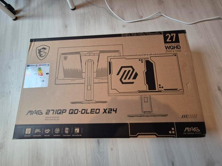 *ONGEOPEND* MSI 240Hz 1440p 27" QD-OLED, Computers en Software, Monitoren, Nieuw, Ophalen of Verzenden