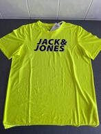 Fluogeel t-shirt Jack & Jones - maat 176, Nieuw, Ophalen of Verzenden, Shirt of Longsleeve, Jongen