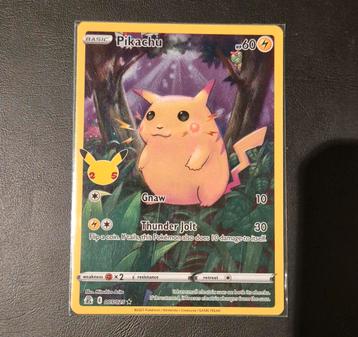 pikachu #05 - celebration set  beschikbaar voor biedingen